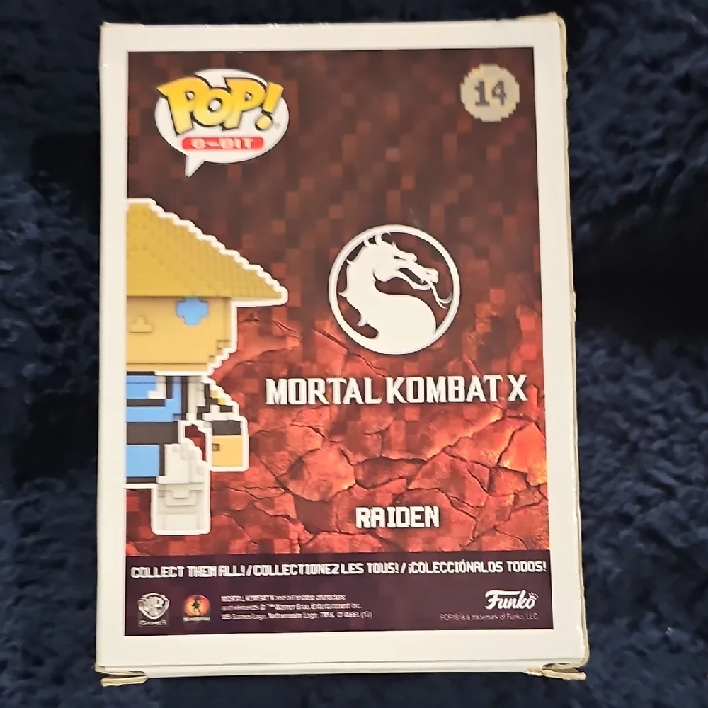 Funko Pop! 8-Bit Raiden Vinyl Figure - Picture 4 of 4